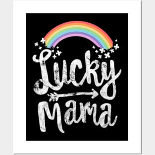 Lucky Mama Family St Patricks Day Posters and Art